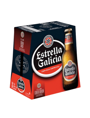 CERVEZA E.GALICIA ESPECIAL 5.5% P/6 BOT/33CL