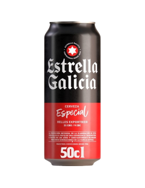 CERVEZA E.GALICIA ESPECIAL 5.5% LATA/50CL