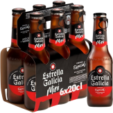 CERVEZA E.GALICIA ESPECIAL(MINI) 5.5% P/6 B/20CL