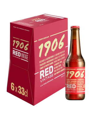 CERVEZA E.GALICIA RED VINTAGE 1906 PACK/6 B/33CL