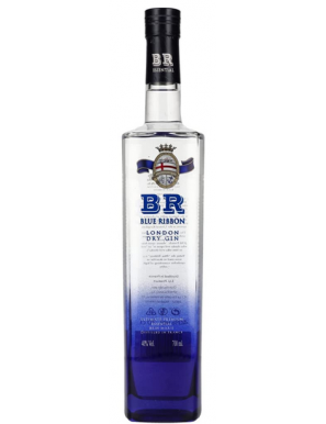 GINEBRA BLUE RIBBON "BR" PREMIUM 40º BOTELLA 75CL