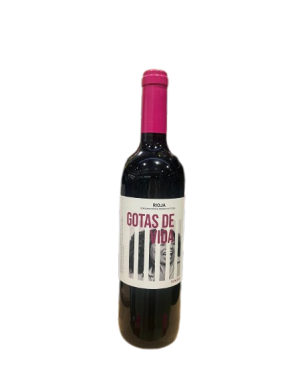 VINO RIOJA.D.O. GOTAS DE VIDA TINTO JOVEN 75CL 