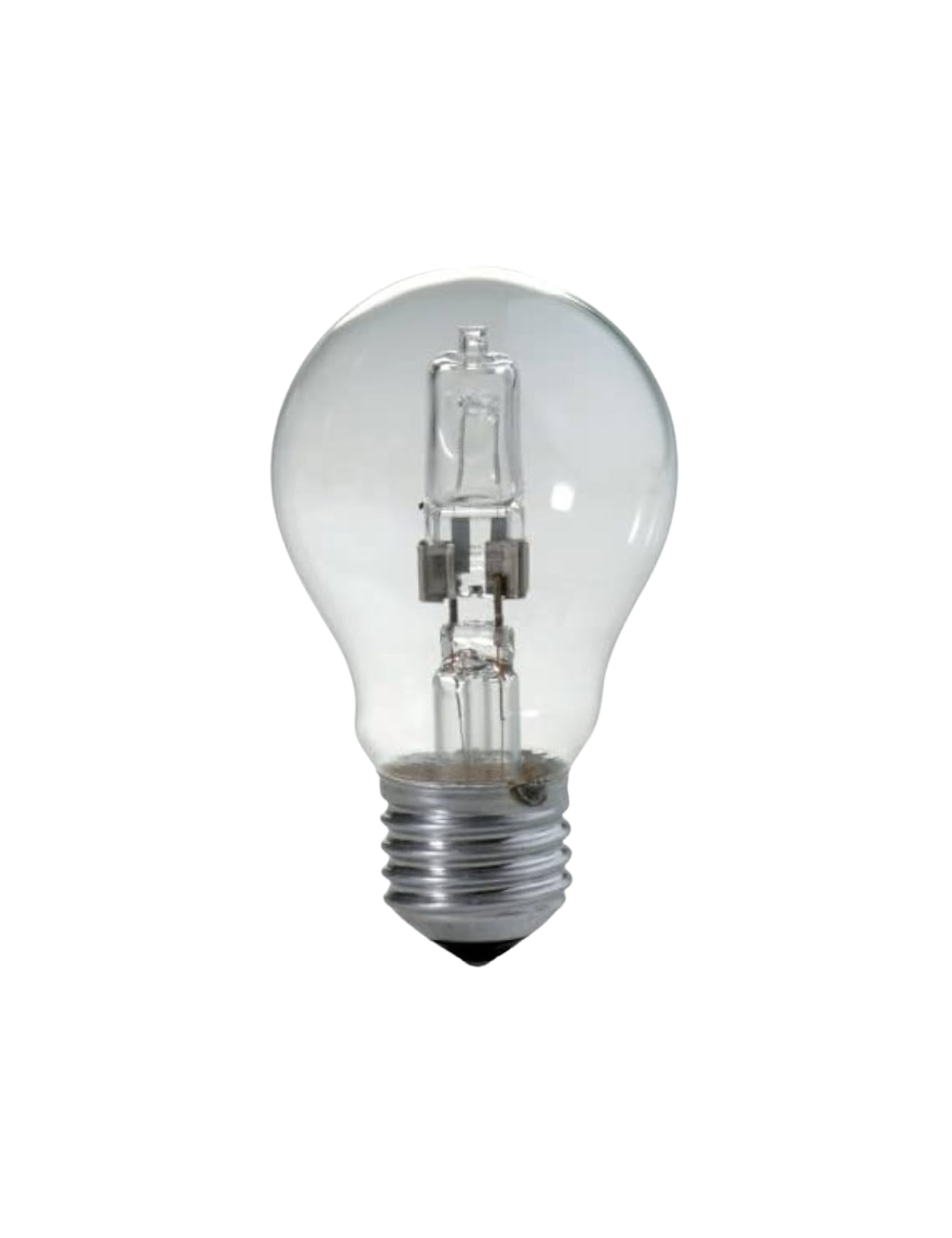 LAMPARA HALOGEN GARZA STD. ECO E27/70W 92W  P/2UD.