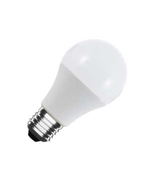 LAMPARA LED 4U ESFERICA GRA. LUZ CALIDA E27 9W 60W