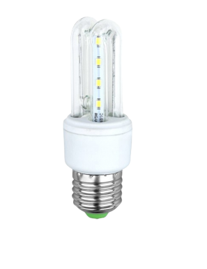 LAMPARA LED EXTRASTA 2 TUBOS LUZ FRIA E27 5W 40W