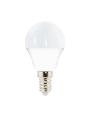 LAMPARA LED EXTRASTA ESFERIC LUZ FRIA E14 4,7W 45W