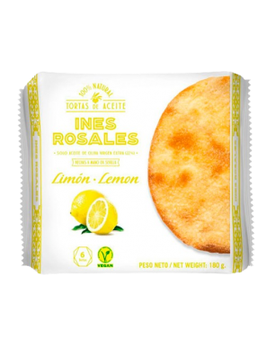 TORTAS ACEITE INES ROSALES C/LIMON 120 GR P/4 UD