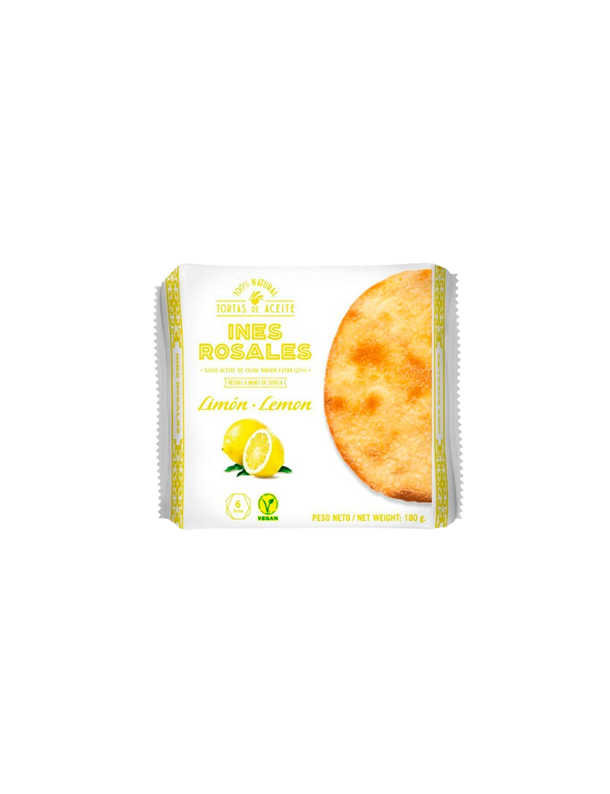 TORTAS ACEITE INES ROSALES C/LIMON 120 GR P/4 UD