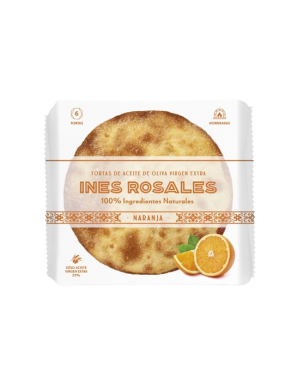 TORTAS ACEITE INES ROSALES C/NARANJA 120 GR P/4 UD