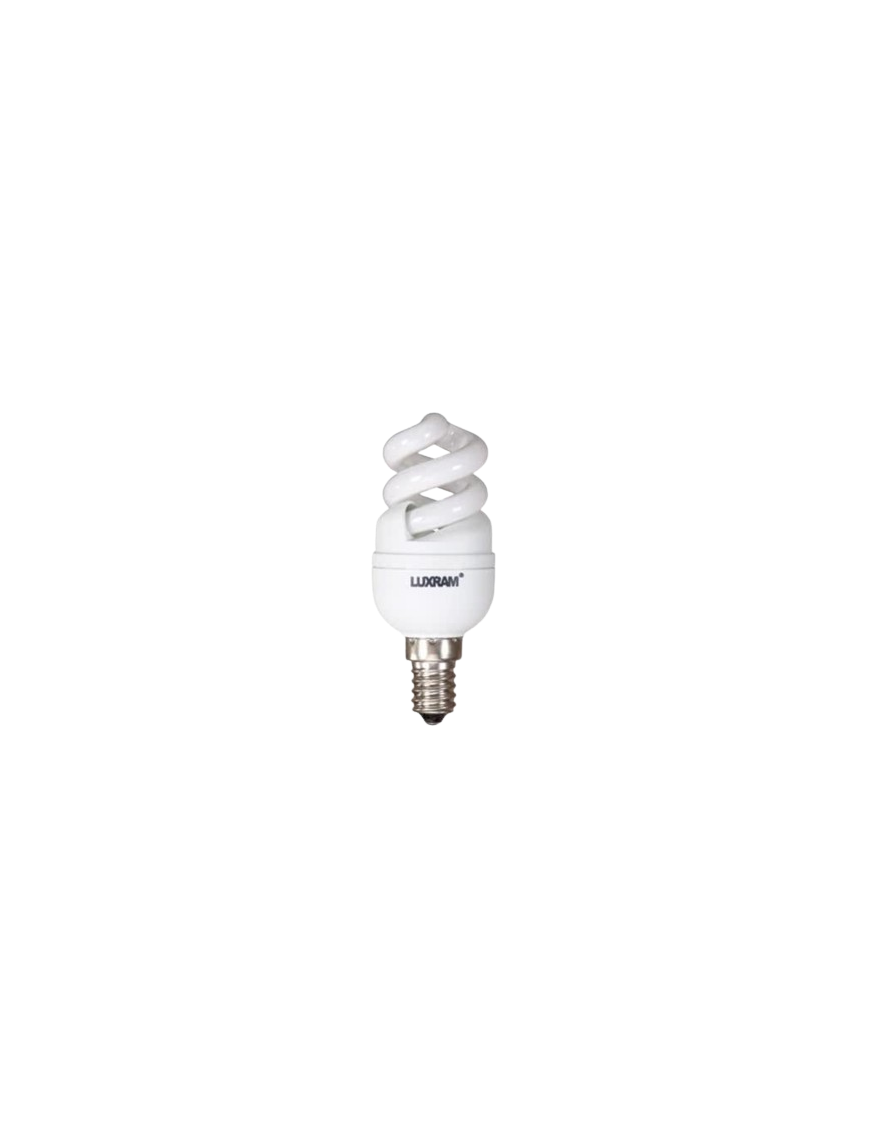 LAMPARA LED EXTRASTAR ESPIRAL  LUZ FRIA E14 11W 88W