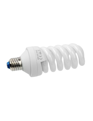 LAMPARA LED EXTRASTAR-PLU ESPIRAL  LUZ FRIA E27 13W