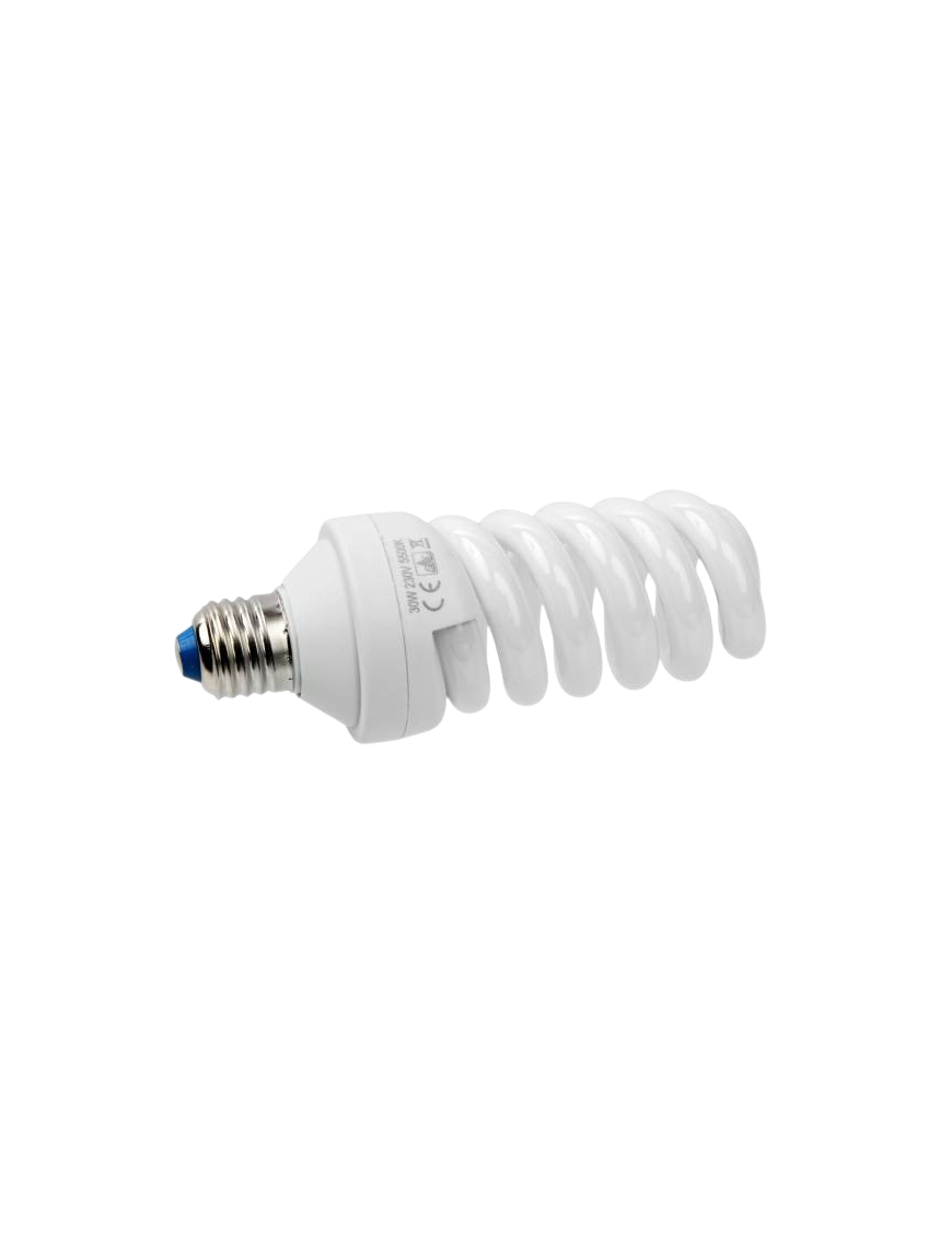 LAMPARA LED EXTRASTAR-PLU ESPIRAL  LUZ FRIA E27 13W