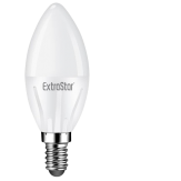 LAMPARA LED EXTRASTAR VELA LUZ FRIA E14 4W 32W P/2