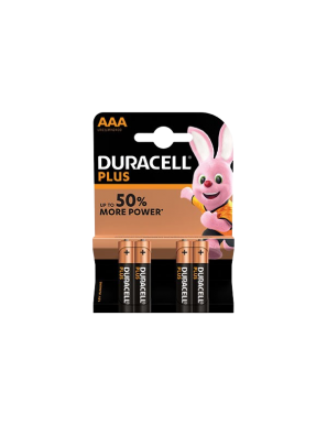 PILAS DURACEL ALKALINA PLUS LR03 B/4 PILAS