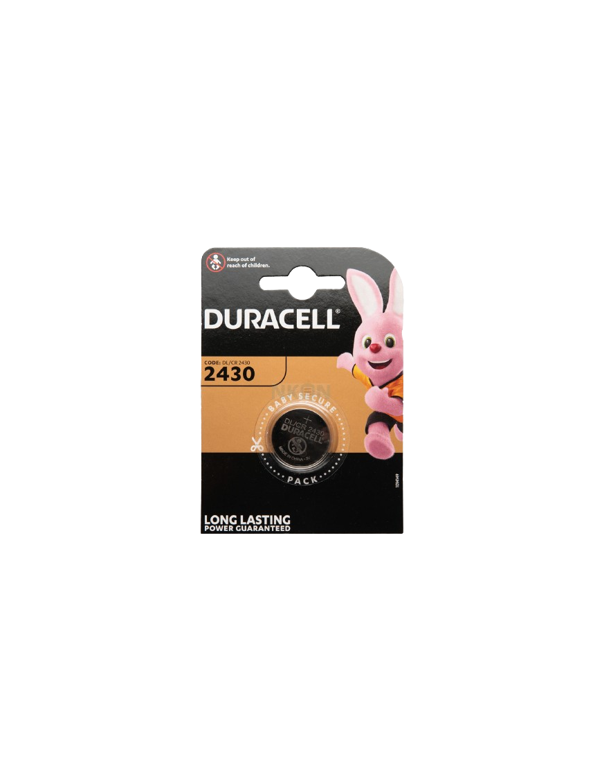 PILAS DURACELL LITIO BOTON "CR2430" B/1 UD