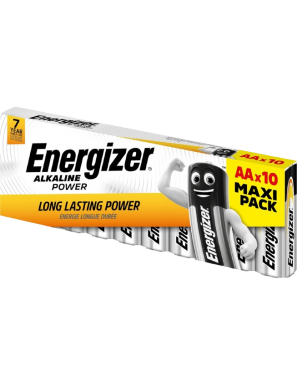 PILAS ENERGIZER ALKALINE LR6  1.5V  B/6+4 UNIDADES