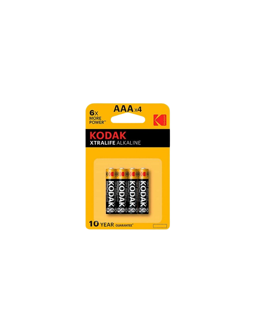 PILAS KODAK ALKALINE LR03 1,5V B/4 UD