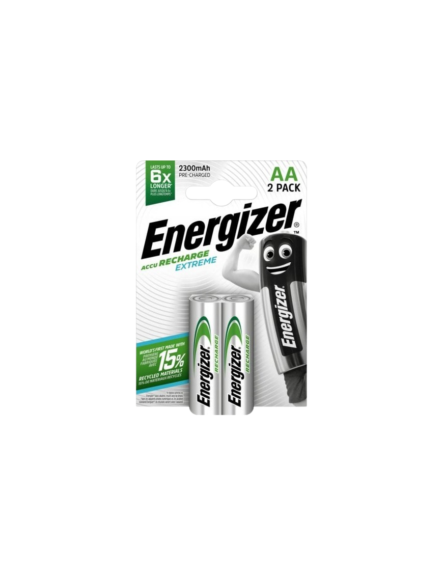 PILAS RECARGABLE ENERGIZER HR06 2300 MAH.P/2 UD