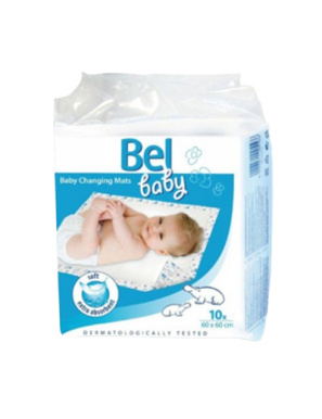 PROTECTOR DE CAMA BEL BABY 60X60 PAQ/ 10UD