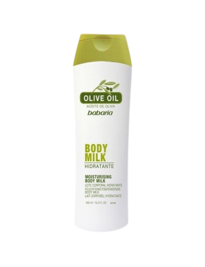 BODY MILK BABARIA OLIVEOIL (ACEITE OLIVA) B/400 ML