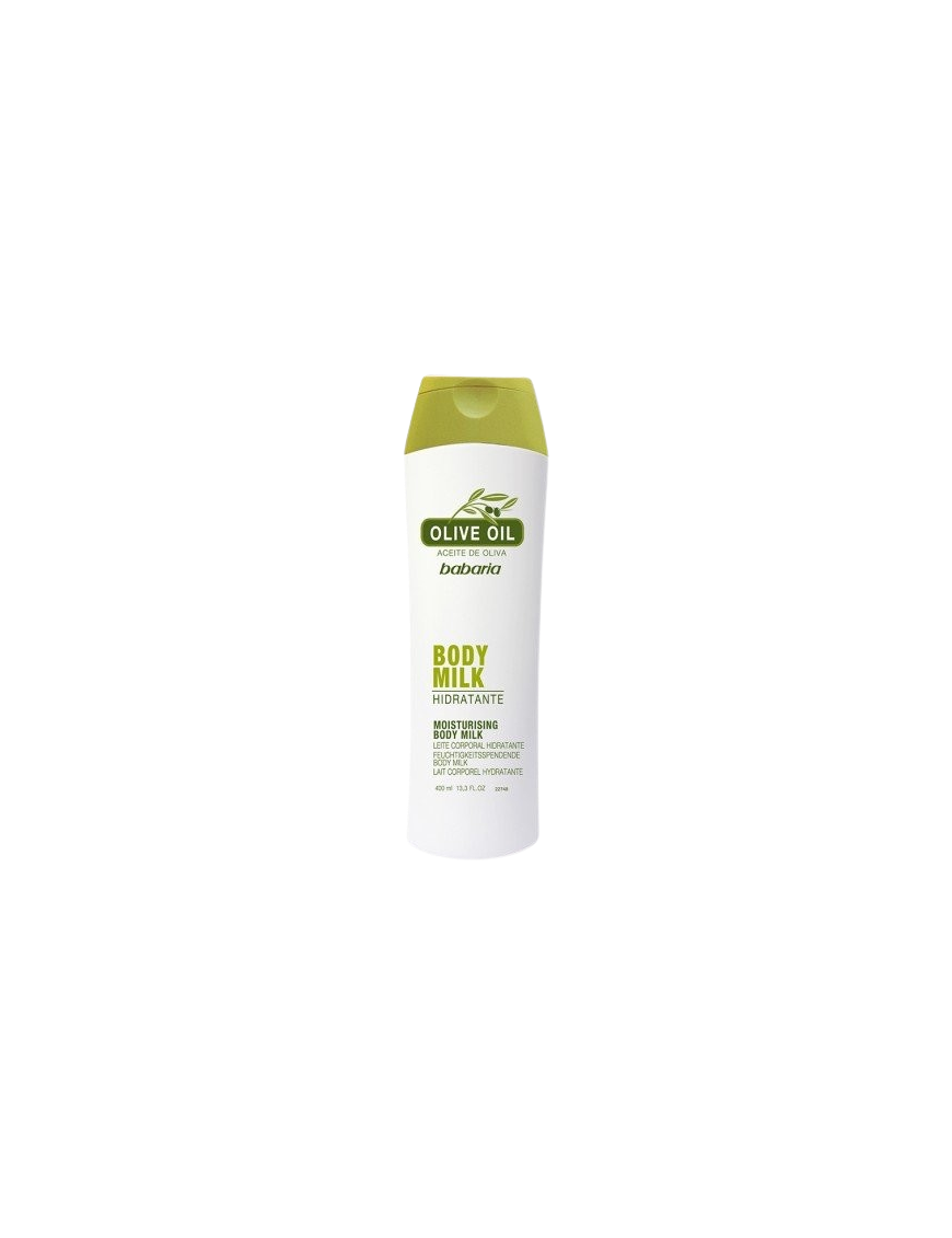 BODY MILK BABARIA OLIVEOIL (ACEITE OLIVA) B/400 ML