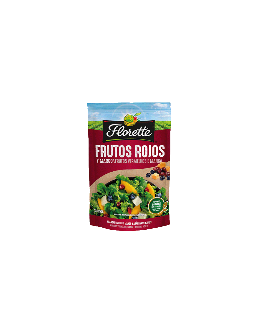 FLORETTE FRUTOS ROJOS 12 UDS X 55 GR