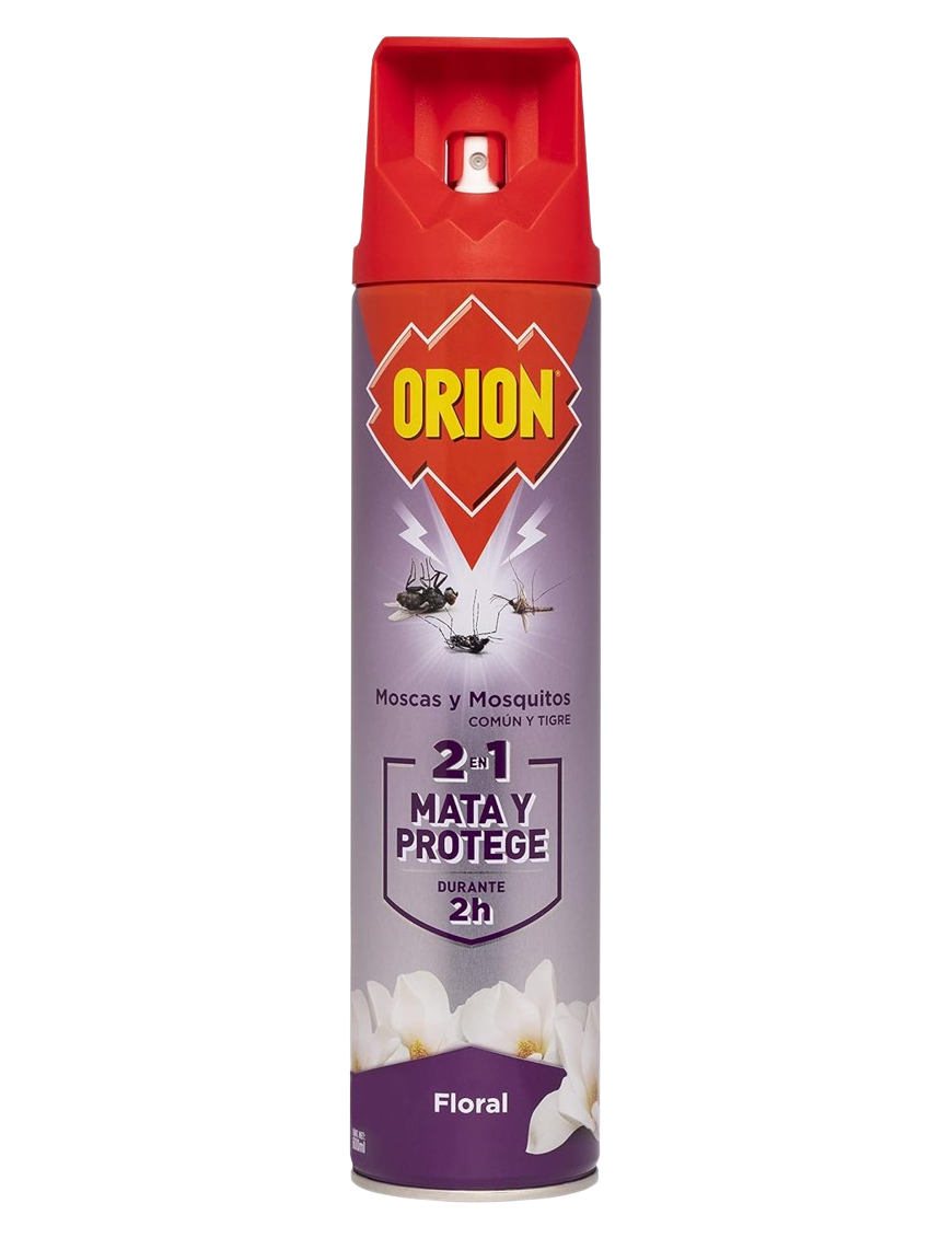 INSECTICIDA ORION SPRAY FRAGANCE FLORAL 600 ML.