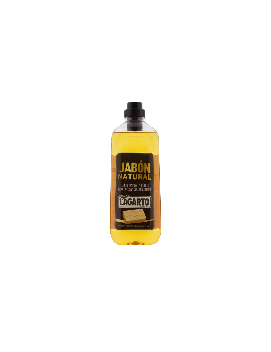 JABON NATURAL LAGARTO LIQUIDO B/1 L