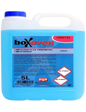 LIMPIACRISTAL PERFUMADO BOXEVEN/PQS GFA. 5 L