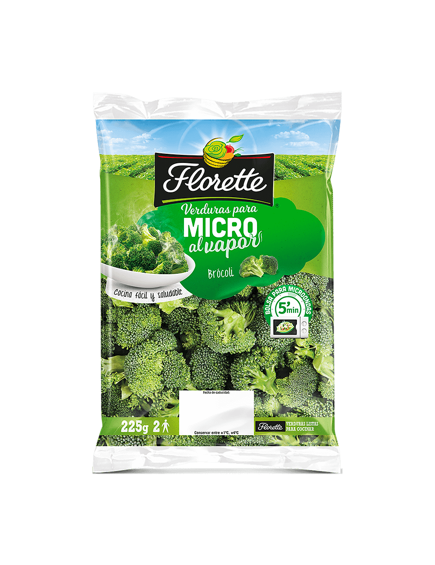 FLORETTE BROCOLI MICRO FRESCO BOLSA 225 GR