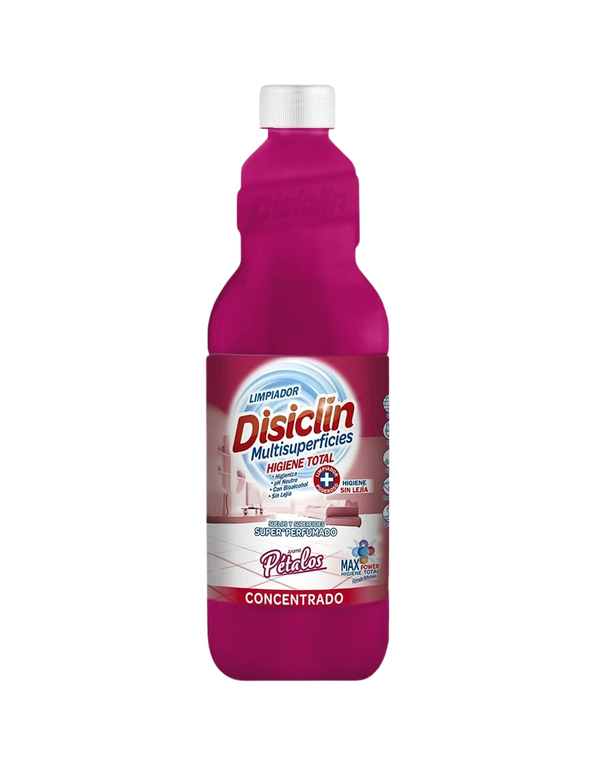 LIMPIADOR HIGIENIZANTE DISICLIN PETALOS ROSA B/1 L