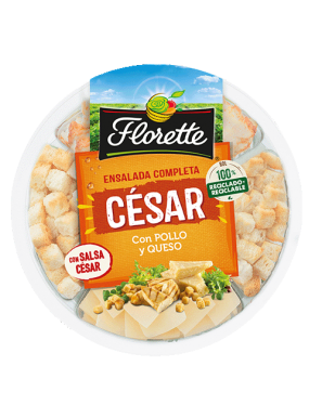 FLORETTE ENSALADA COMPLETA CESAR BARQUETA/205 GR