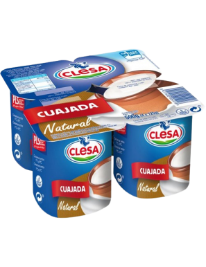 CLESA YOGUR CUAJADA  PACK-4 UD