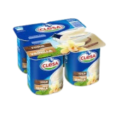 CLESA YOGUR SABOR VAINILLA PACK-4 UD