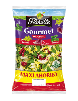 FLORETTE ENSALADA GOURMET ORIGINAL  MAX-AHORR 320G