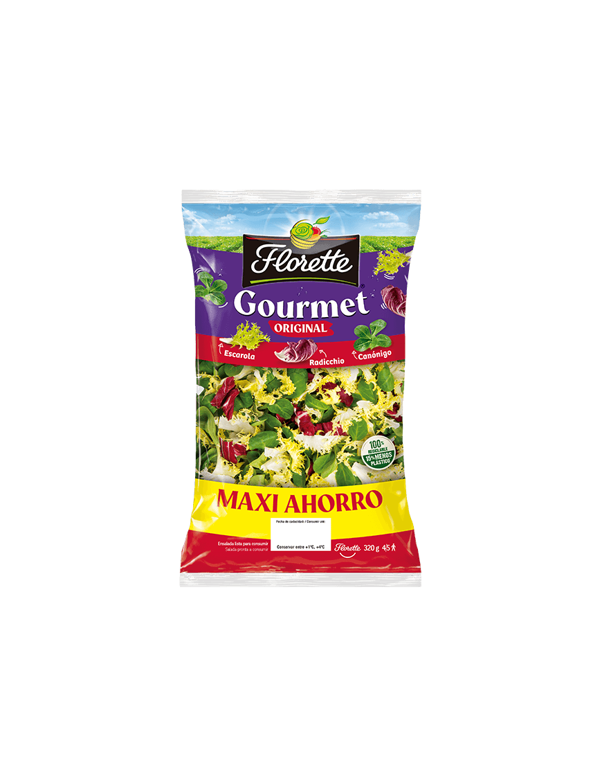 FLORETTE ENSALADA GOURMET ORIGINAL  MAX-AHORR 320G