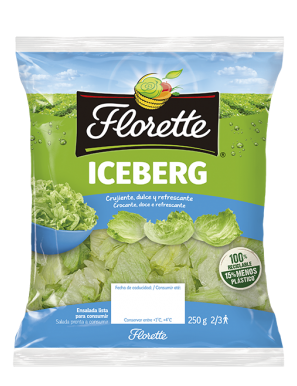 FLORETTE ENSALADA LECHUGA ICEBERG B/250 GR