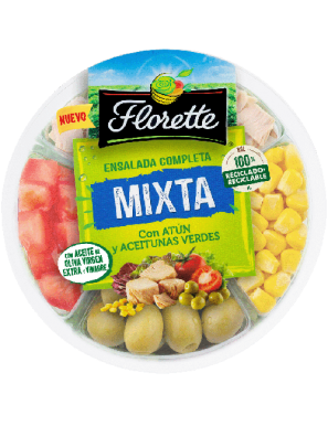 FLORETTE ENSALADA COMPLETA MIXTA 190 GR