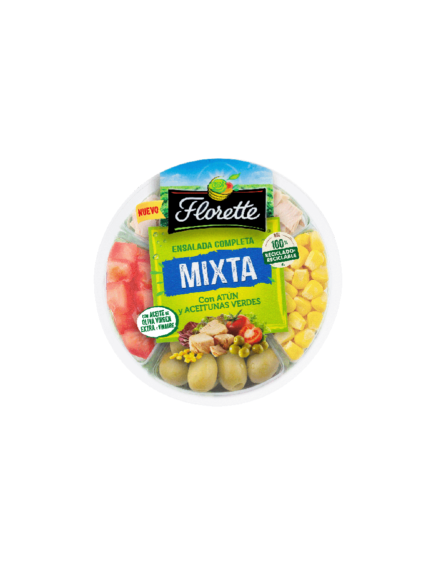 FLORETTE ENSALADA COMPLETA MIXTA 190 GR