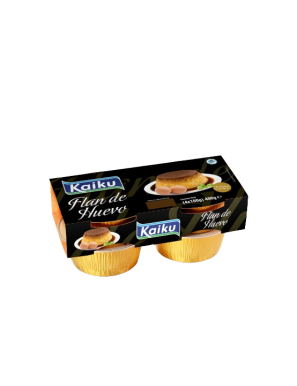 KAIKU FLAN DE HUEVO PACK-4 UD