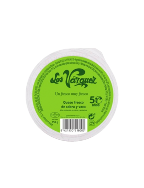 QUESO FRESCO LOS VAZQUEZ MEZCLA T/250 GR