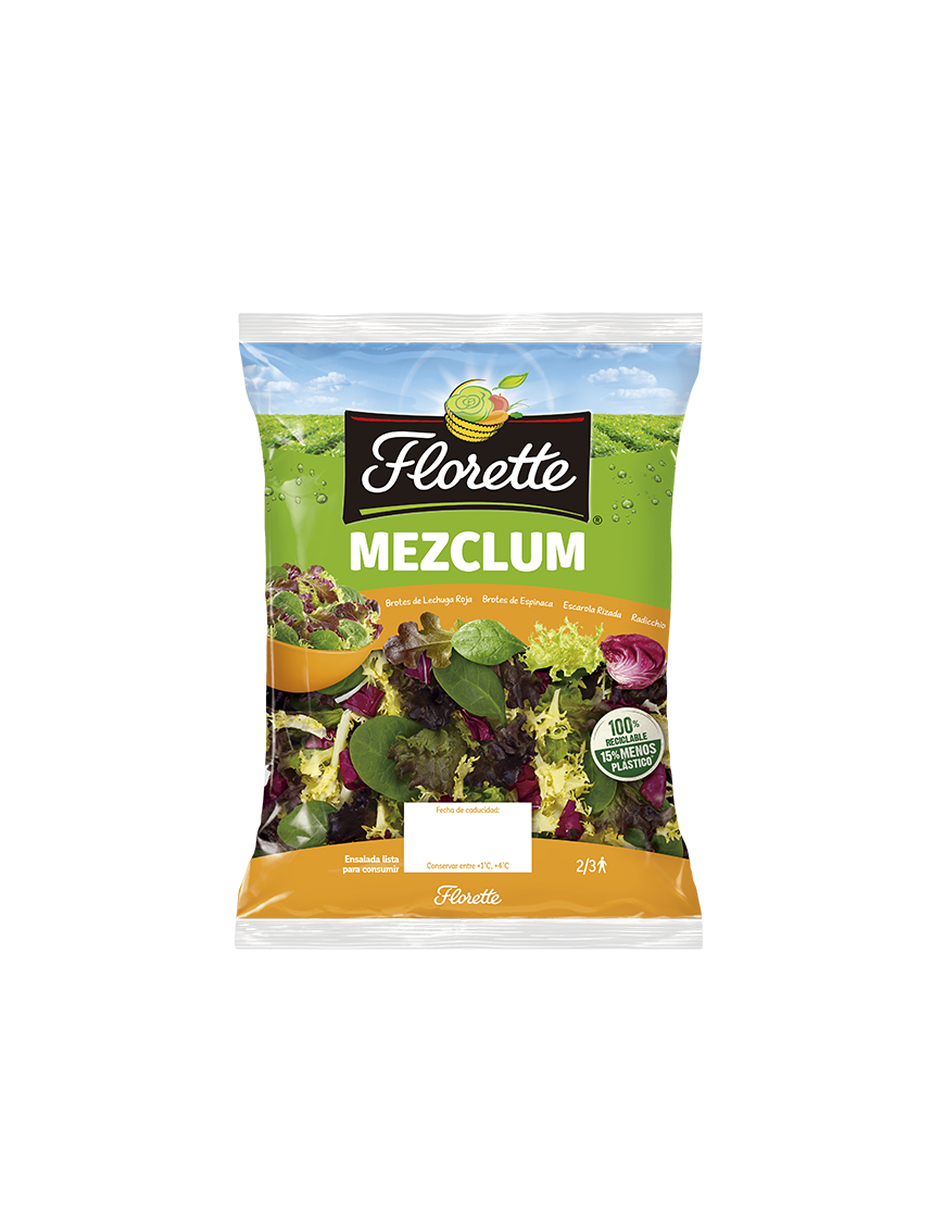 FLORETTE ENSALADA MEZCLUM BOLSA/500 GR