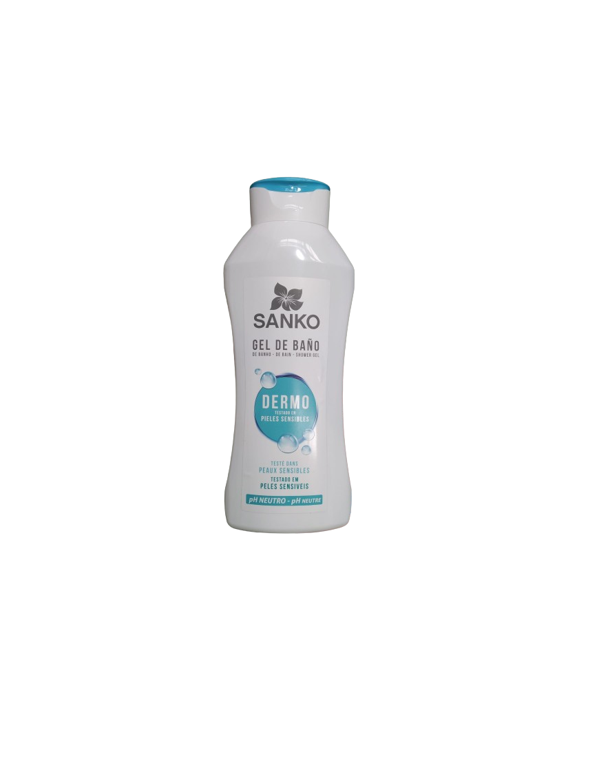 GEL BAÑO SANKO DERMO PIELES SENSIBLES  B/600ML