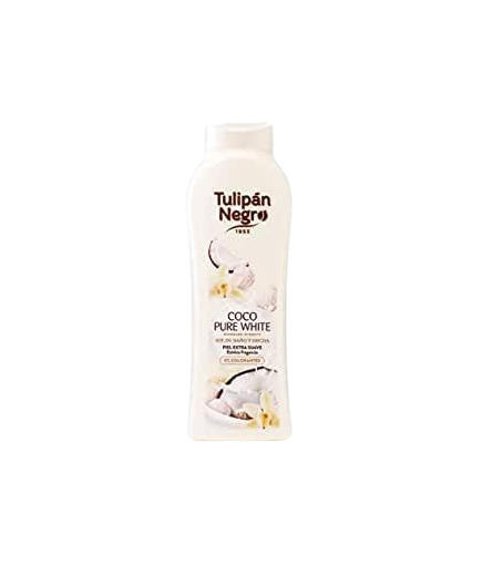 GEL BAÑO TULIPAN NEGRO COCO B/650 ML