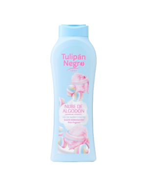 GEL BAÑO TULIPAN NEGRO NUBE ALGODON B/650 ML