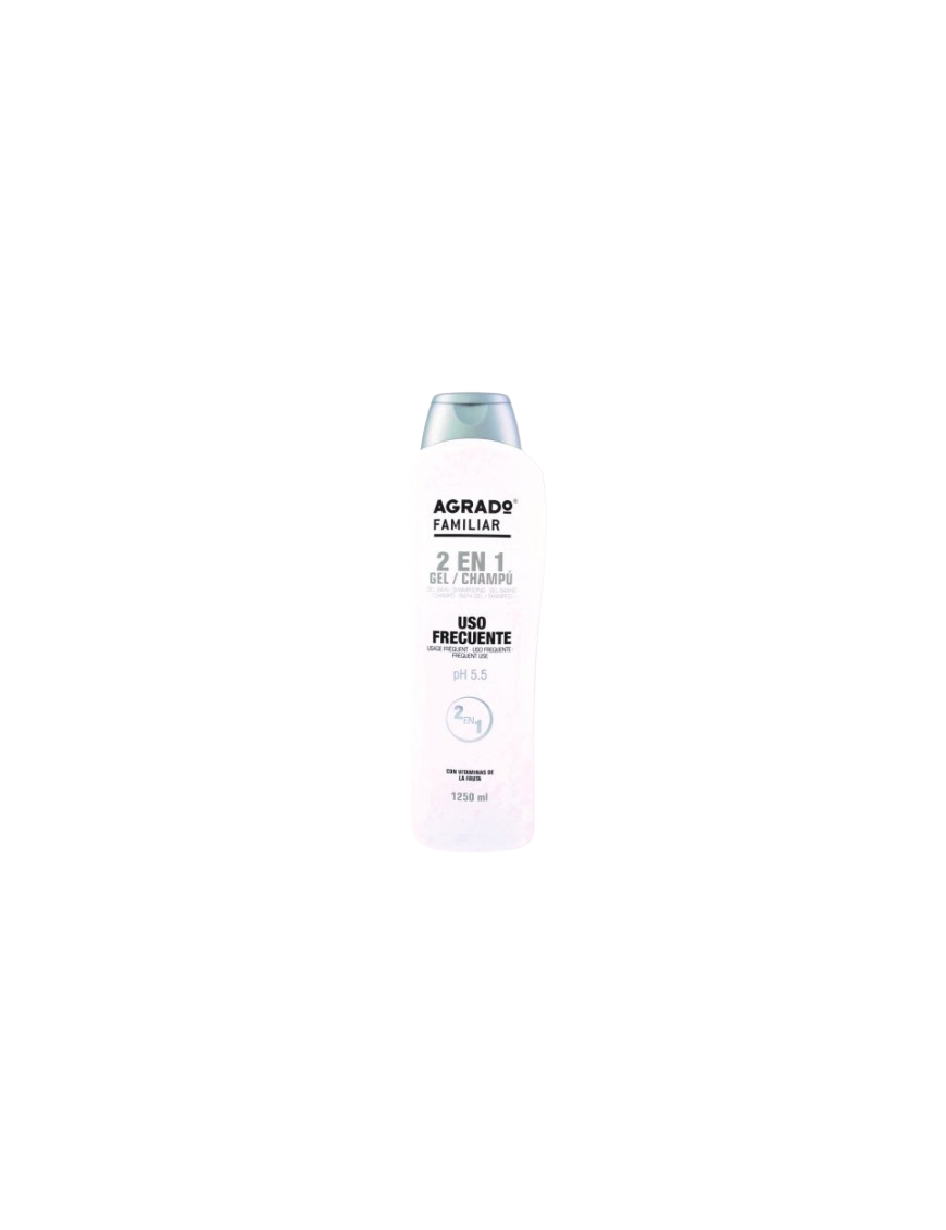 GEL BAÑO/CHAMPU 2EN1 RETO/AGRAD FAMILIAR B/1250 ML