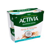 DANONE ACTIVIA COCO AVENA Y NUECES P/4UD