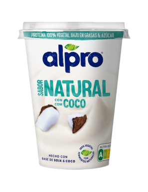 DANONE ALPRO SOJA VEGETAL NATURALC/ COCO B/400 ML