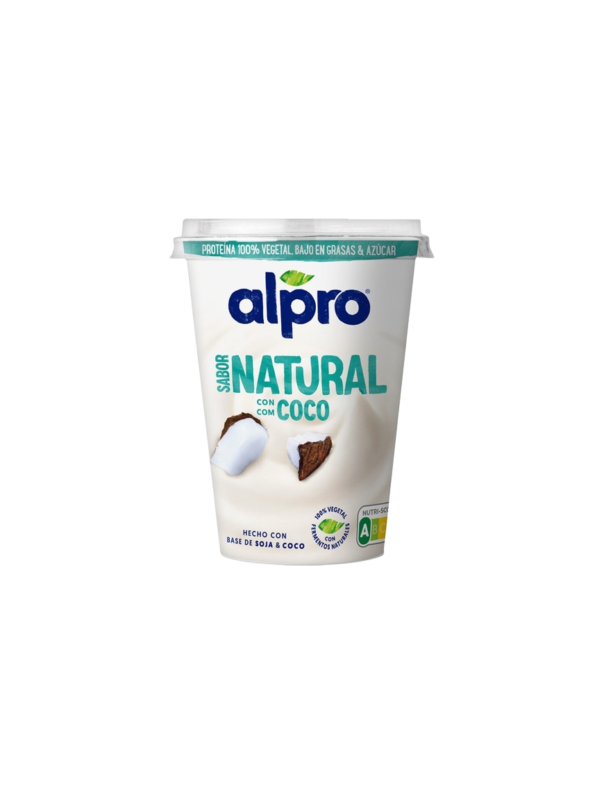 DANONE ALPRO SOJA VEGETAL NATURALC/ COCO B/400 ML