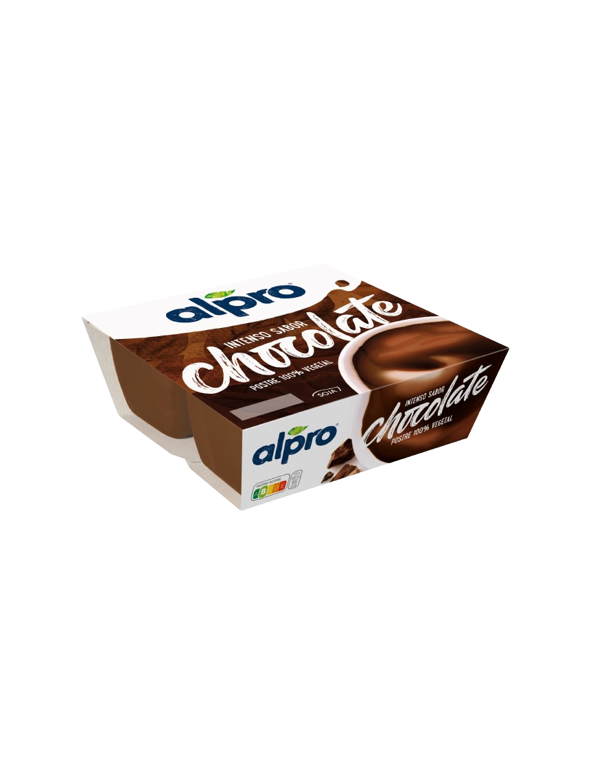 DANONE ALPRO SOJA VEGETAL POSTRE CHOCO NEGRO P/4UD